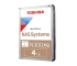 Toshiba N300 Pro HDWG740UZSVD 4TB 3.5-inch SATA NAS HDD