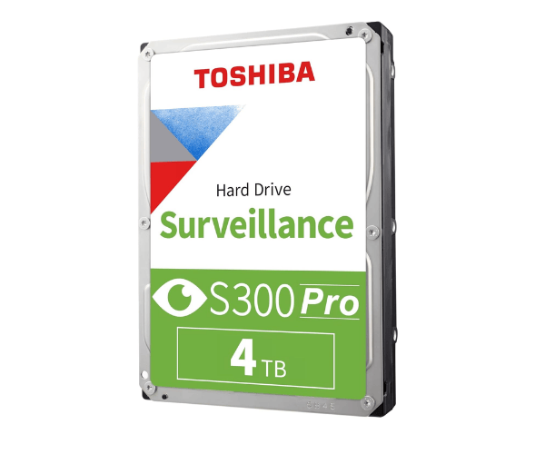 Toshiba S300 Pro HDWTA40UZSVAR 4TB 3.5-Inch SATA Surveillance HDD