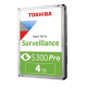 Toshiba S300 Pro HDWTA40UZSVAR 4TB 3.5-Inch SATA Surveillance HDD