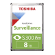 Toshiba S300 Pro HDWTA80UZSVAR 8TB 3.5-Inch SATA Surveillance HDD
