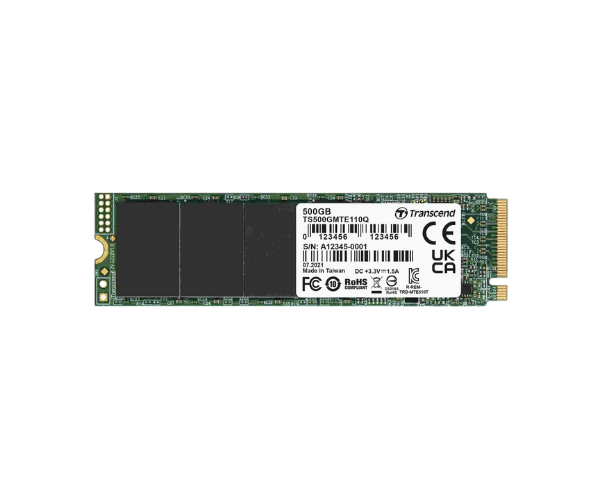 Transcend 110Q 500GB NVMe M.2 2280 SSD Drive