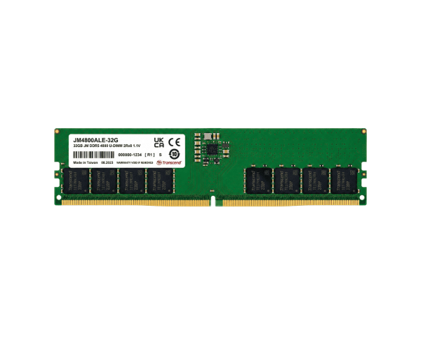 TRANSCEND JM4800ALE-32G 32GB DDR5 4800 MHZ DESKTOP RAM