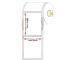 Transfer Thermal Label 18mm x 13mm