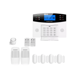 Tuya Smart GSM Wi-Fi Home Security Alarm System built-in 9 languages free switch for home burglar alarm system