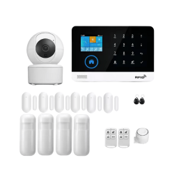 Tuya Smart Life GSM Wireless Alarm Kit with WiFi Alarm System RFID GPRS Alarm System With 1080P Camera