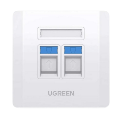 UGreen 80182 Dual Port Face Plate