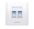 UGreen 80182 Dual Port Face Plate