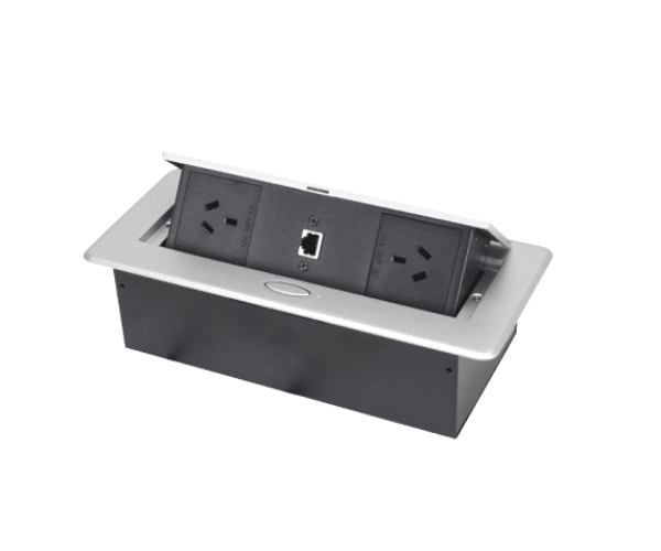 Desktop AU Multifunctional Rj45 Pop Up Socket Mobile Flush Pop Up Socket Flat Plugs Outlets