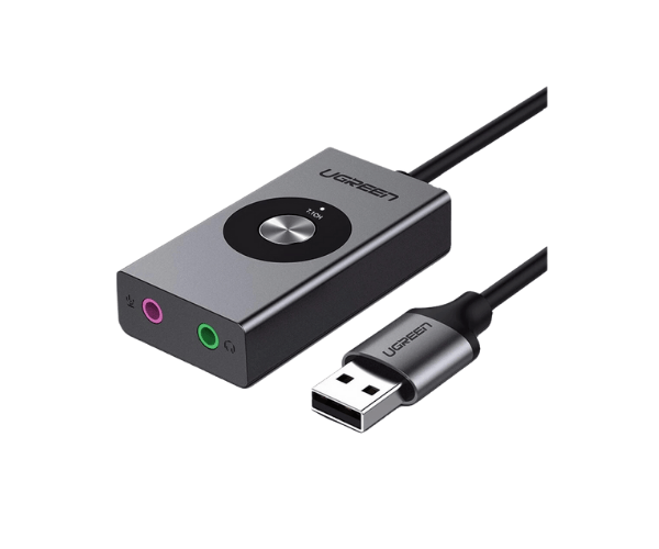 Ugreen 50711 USB External Stereo Sound Card Adapter