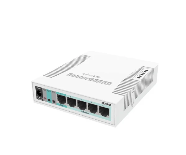 Mikrotik RB260GS 5x Gigabit Ethernet Smart Switch Price in BD