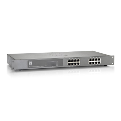 LevelOne FEP-1612W120 16-Port Fast Ethernet PoE Switch