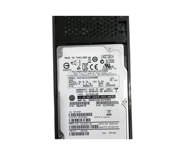 NetApp X425A-R6 1.2TB 10K SAS 2.5 DS2246 FAS2240-2 Hard Drive