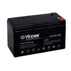Vecon 12V 7.5Ah Rechargeable Battery