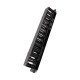 Vivanco 1U Horizontal Finger Duct Cable Manager