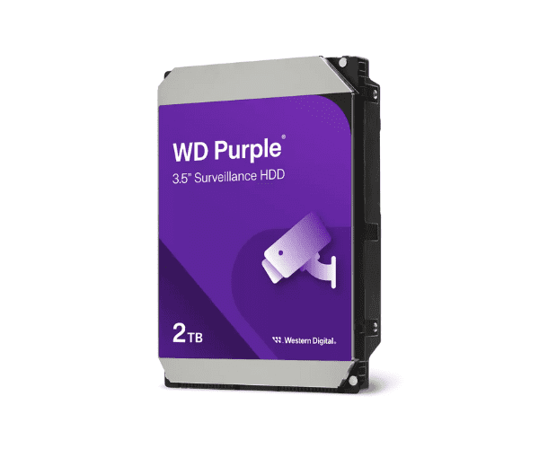 WD WD23PURZ Purple 2TB Surveillance Hard Drive