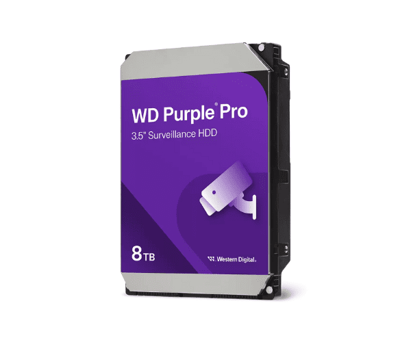Western Digital WD8002PURP 8TB Surveillance Hard Drive