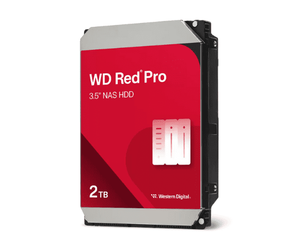 WD Red Pro WD2002FFSX 2TB NAS 3.5"" Internal Hard Drive 