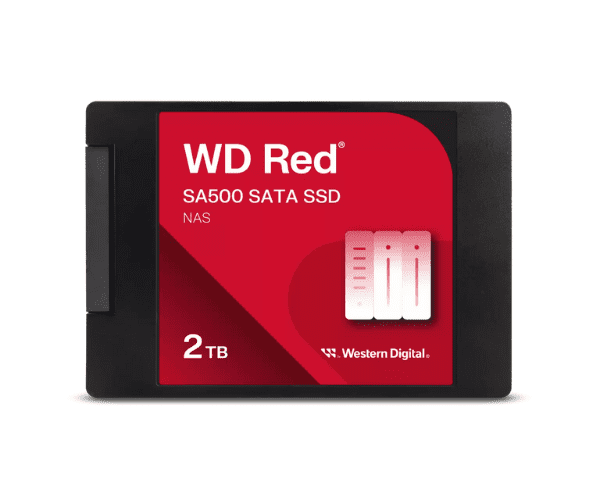 WD Red SA500 2TB NAS SATA SSD 2.5”/7mm