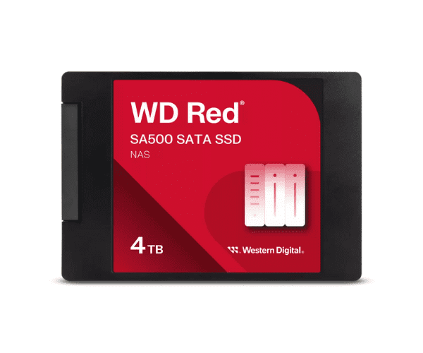 WD Red SA500 4TB NAS SATA SSD 2.5”/7mm