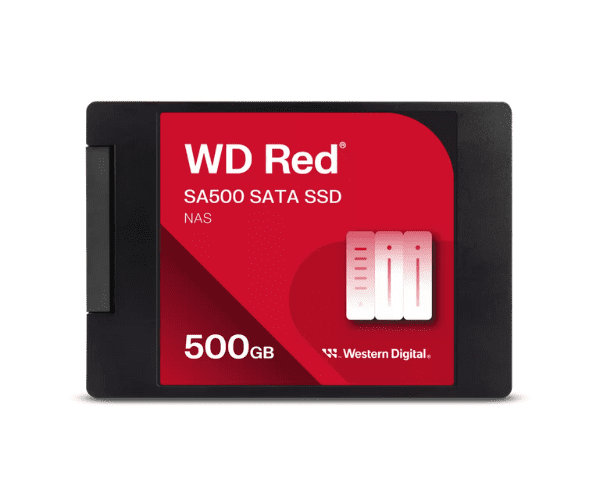 WD Red SA500 500GB NAS SATA SSD 2.5”/7mm