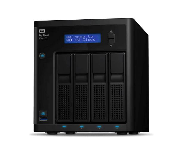 WD WDBWZE0000NBK-EESN My Cloud Expert EX4100 0TB Storage