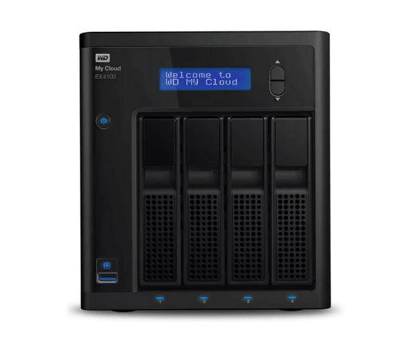 WD WDBWZE0160KBK-EESN My Cloud Expert EX4100 16TB Storage