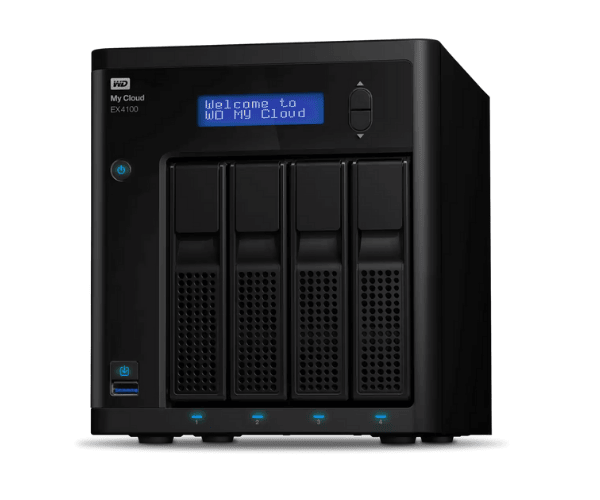 WD WDBWZE0400KBK-EESN My Cloud Expert EX4100 40TB