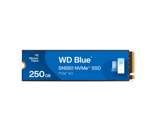 WD WDS250G3B0E-00CHF0 250GB Blue SN580 NVMe Server SSD