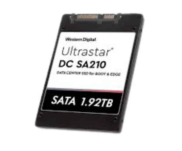 Wd Server Type WD HBS3A1919A7E6B1 1.92TB Ultrastar DC SA210 Server SSD