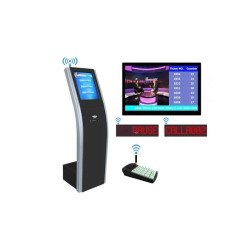 Wave Tec Self Service QMS Electronic Queue Management System Display