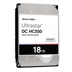 WD Ultrastar DC HC550 WUH721818ALE6L4 18TB 7200RPM 3.5" SATA Hard Drive