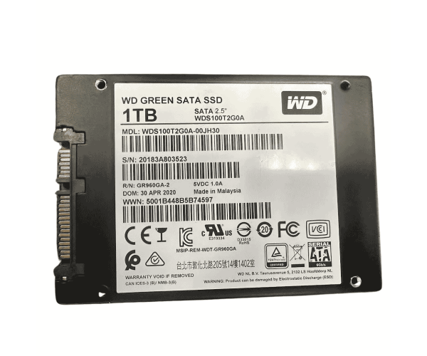 Western Digital WDS100T2G0A 1TB SATA SSD