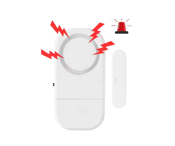 Wireless Anti-Theft Door Sensor Alarm Open Burglar Alarm with Magnetic Door and Window Alarm Sensor
