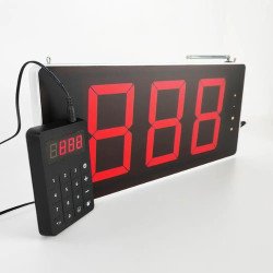 Wireless Voice Broadcast 3 Digits LED Display Queue Calling System