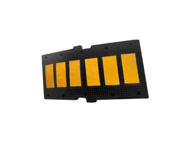 Yellow Rubber 500*900*50mm Speed Bump