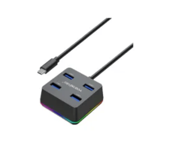 Yuanxin X-3205T Type-C Male to Quad USB Type-C Hub