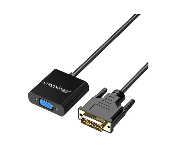 Yuanxin X-3220 DVI Male to VGA Female Converter