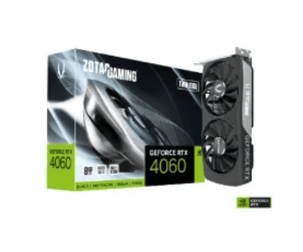 ZOTAC GAMING GeForce RTX 4060 8GB Twin Edge GDDR6 Graphics Card
