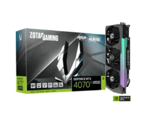 ZOTAC GeForce RTX 4070 Ti SUPER AMP HOLO 16GB GDDR6X Graphics Card
