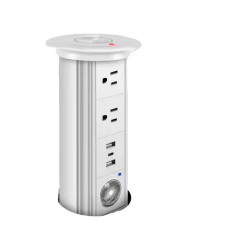 Zeshan Original Hidden Desk Pulling Out Pop Up Conference Table Smart Socket Outlet Socket