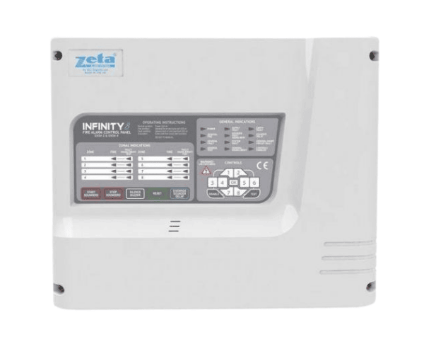 Zeta Infinity 8-IN4 Conventional 4 Zone Fire Alarm Panel