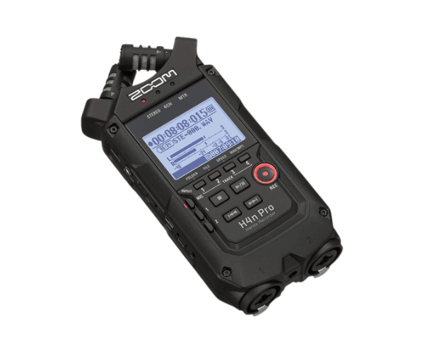 Zoom H4n Pro 4-Track Portable Audio Recorder