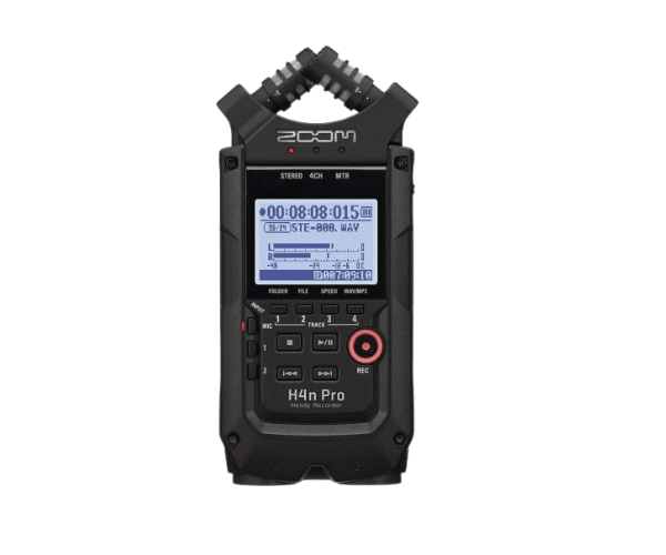 Zoom H4n Pro 4-Track Portable Audio Recorder