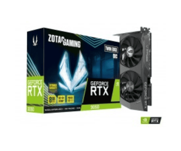 Zotac Gaming GeForce RTX 3050 Twin Edge OC 8GB GDDR6 Graphics Card