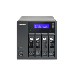 QNAP TS-470 4-bay dual-core 2.6 GHz server storage