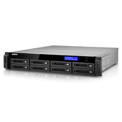 QNAP TS-879U-RP 8-bay 2U rackmount Dual-Core 3.3 GHz NAS server storage
