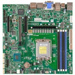 Supermicro X13SAZ-Q single LGA-1700 socket 128GB of Unbuffered non-ECC DDR5 Server Motherboard