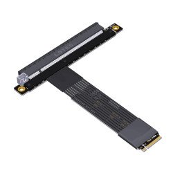 ADT-Link K43SF-BK PCIe 5.0 M.2 NVMe to PCIe x16 Extension Riser Cable