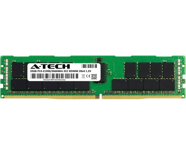Lenovo 7X77A01304 32GB DDR4-2666 PC4-21300 ECC RDIMM Memory