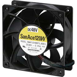 SANYO DENKI San Ace 120W 9WV1224P1J601 24V DC 224 CFM IP68 Splash Proof Fan